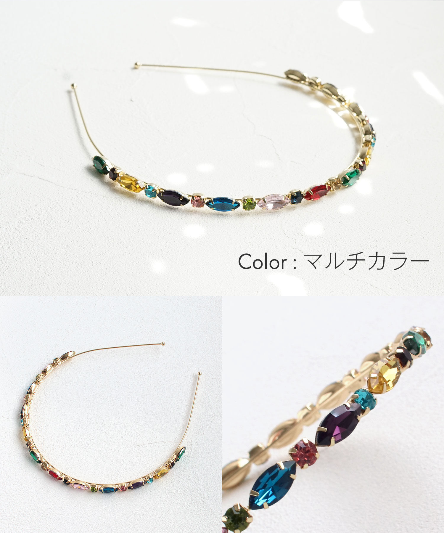 BACKYARD FAMILY「Rora カチューシャ キッズ 通販 ルビー 髪飾り 髪留め 髪どめ ヘアアクセサリー ヘアバンド」|その他|