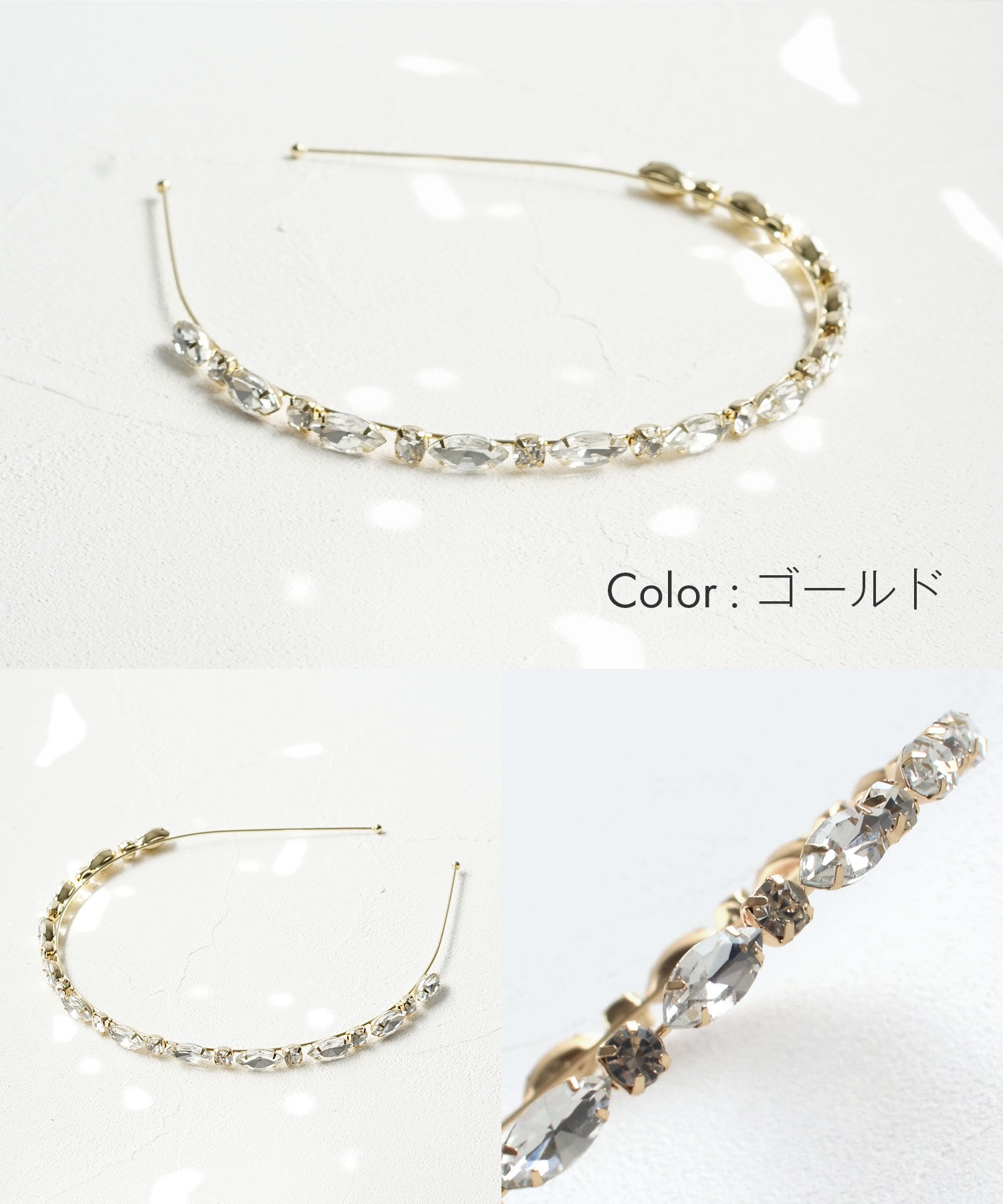 BACKYARD FAMILY「Rora カチューシャ キッズ 通販 ルビー 髪飾り 髪留め 髪どめ ヘアアクセサリー ヘアバンド」|その他|