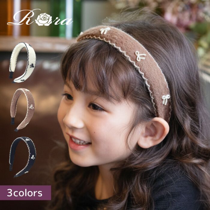 BACKYARD FAMILY「Rora カチューシャ キッズ 通販 ロリス リボン 髪飾り 髪留め 髪どめ ヘアアクセサリー」|その他|