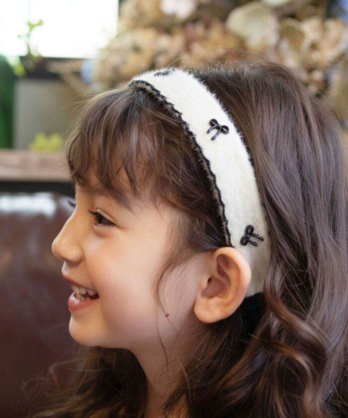 BACKYARD FAMILY「Rora カチューシャ キッズ 通販 ロリス リボン 髪飾り 髪留め 髪どめ ヘアアクセサリー」|その他|