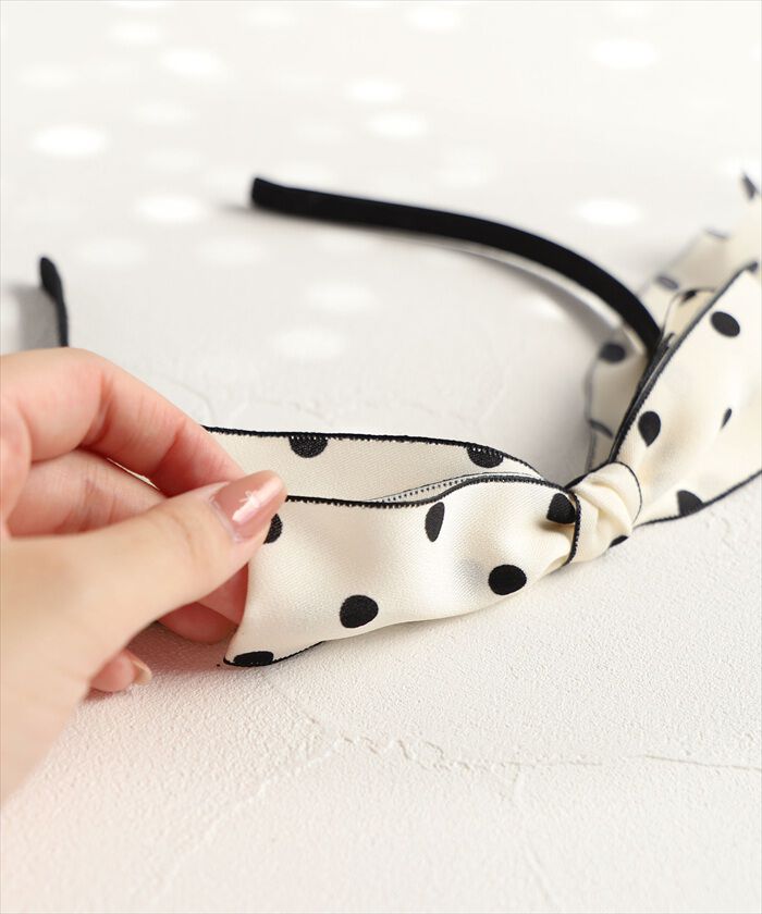 BACKYARD FAMILY「Rora カチューシャ キッズ 通販 プティ ドット 髪飾り 髪留め 髪どめ ヘアアクセサリー」|その他|