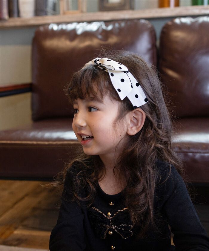 BACKYARD FAMILY「Rora カチューシャ キッズ 通販 プティ ドット 髪飾り 髪留め 髪どめ ヘアアクセサリー」|その他|