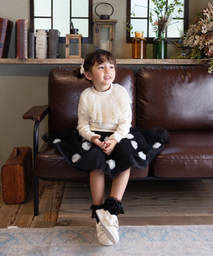 BACKYARD FAMILY「Rora 子供服 スカート 通販 ポップマム お花スカート フレアスカート キッズ 女の子 女子」|その他|