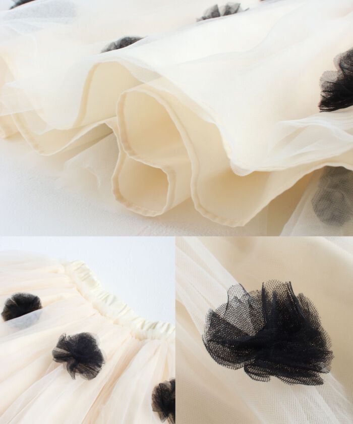 BACKYARD FAMILY「Rora 子供服 スカート 通販 ポップマム お花スカート フレアスカート キッズ 女の子 女子」|その他|