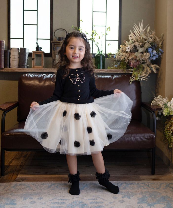 BACKYARD FAMILY「Rora 子供服 スカート 通販 ポップマム お花スカート フレアスカート キッズ 女の子 女子」|その他|