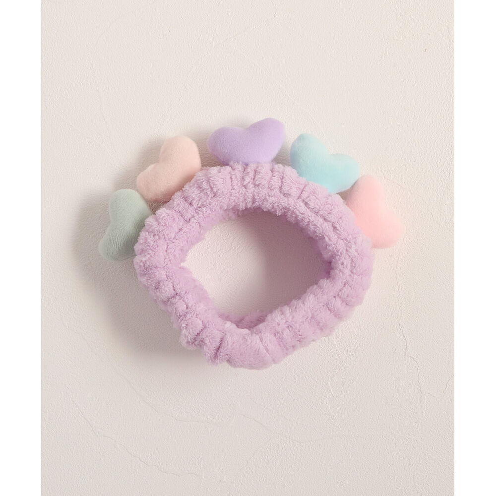 BACKYARD FAMILY「ヘアバンド キッズ 洗顔 通販 Rora ナディア ヘアーバンド 髪どめ 髪留め ヘアターバン」|その他|パープル1