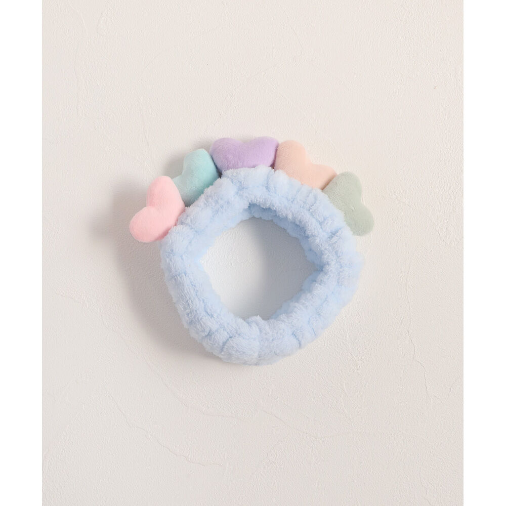 BACKYARD FAMILY「ヘアバンド キッズ 洗顔 通販 Rora ナディア ヘアーバンド 髪どめ 髪留め ヘアターバン」|その他|ブルー1