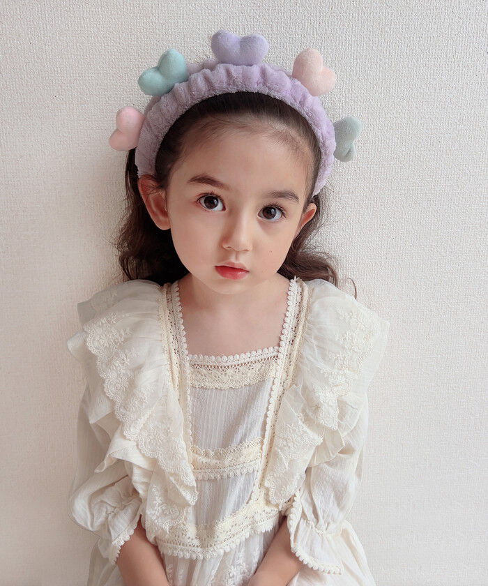 BACKYARD FAMILY「ヘアバンド キッズ 洗顔 通販 Rora ナディア ヘアーバンド 髪どめ 髪留め ヘアターバン」|その他|