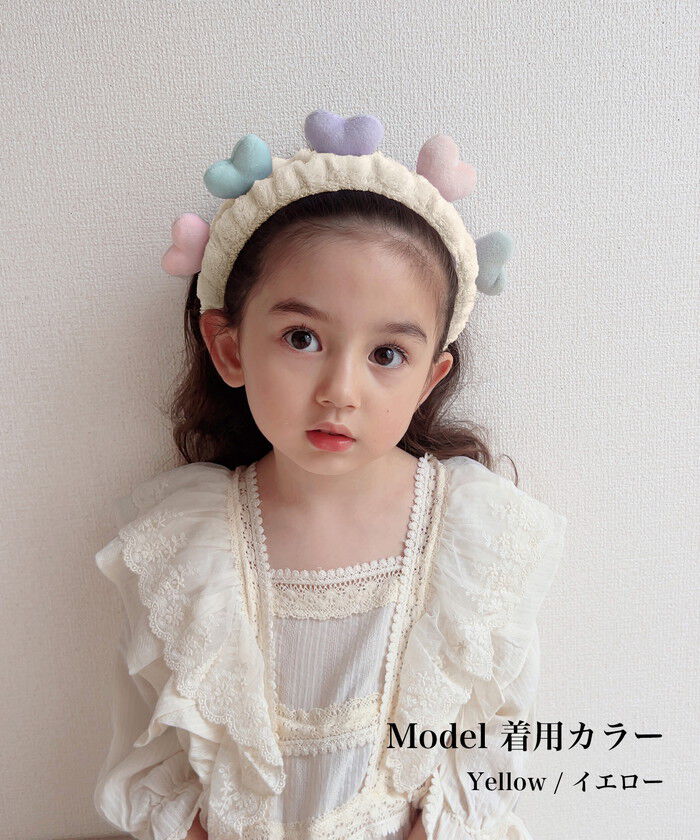 BACKYARD FAMILY「ヘアバンド キッズ 洗顔 通販 Rora ナディア ヘアーバンド 髪どめ 髪留め ヘアターバン」|その他|