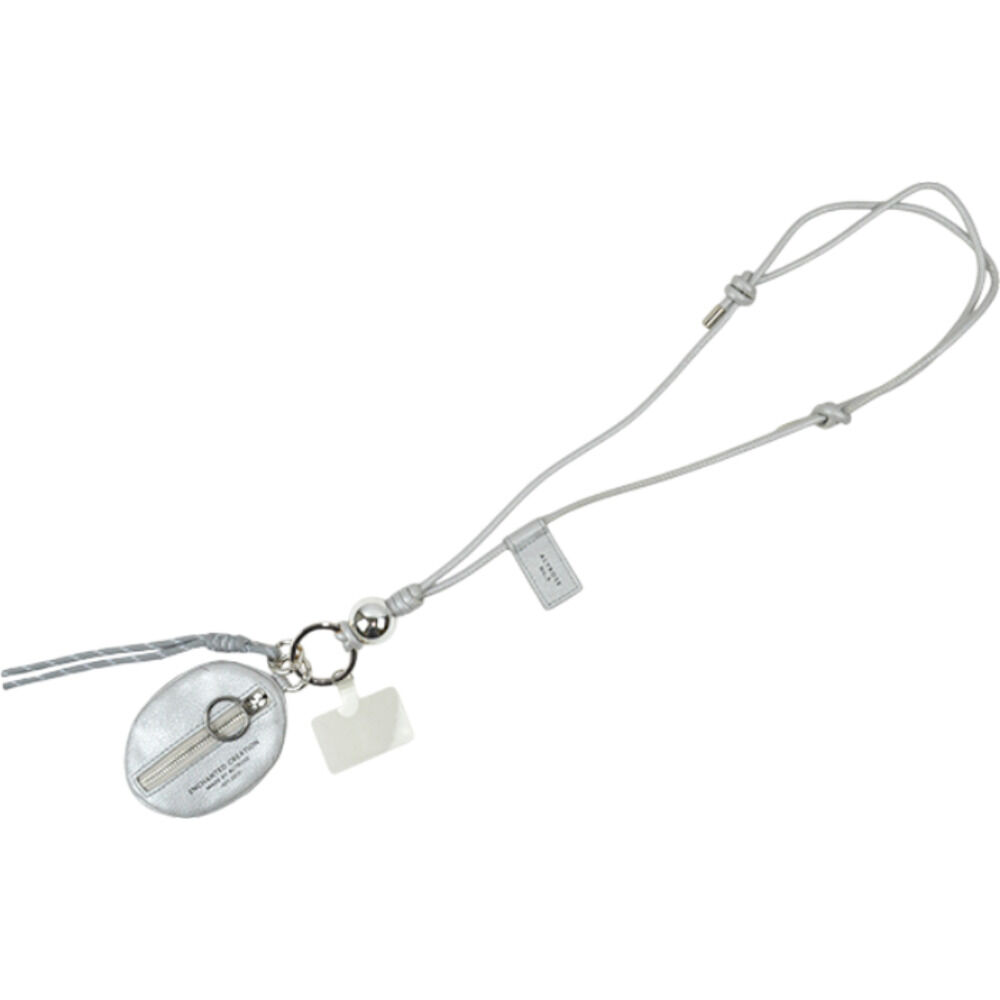 BACKYARD FAMILY「ストラップ ポーチ付き 通販 ショルダーストラップ ショルダー ポーチ 首掛け スマホショルダー」|電化製品|シルバー1