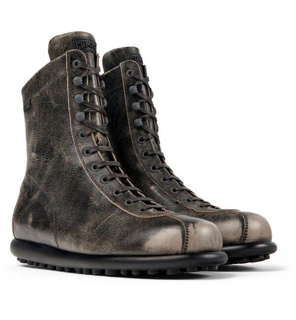 CAMPER「[カンペール] PELOTAS ARIEL / ハイカットシューズ」|ロングブーツ|ダークグレー