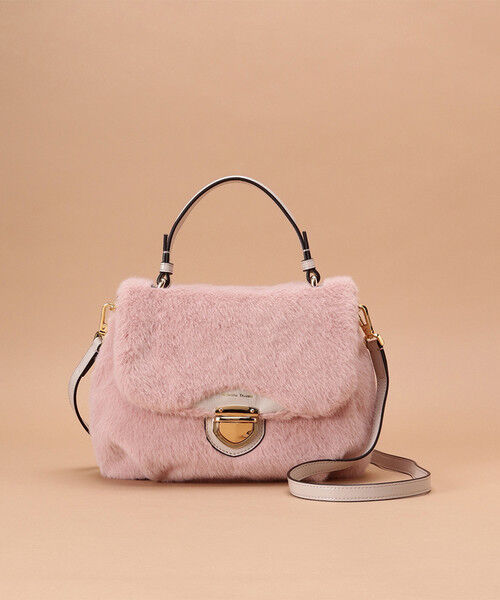 Samantha Thavasa「エコファー トップハンドルバッグ」|ハンドバッグ|