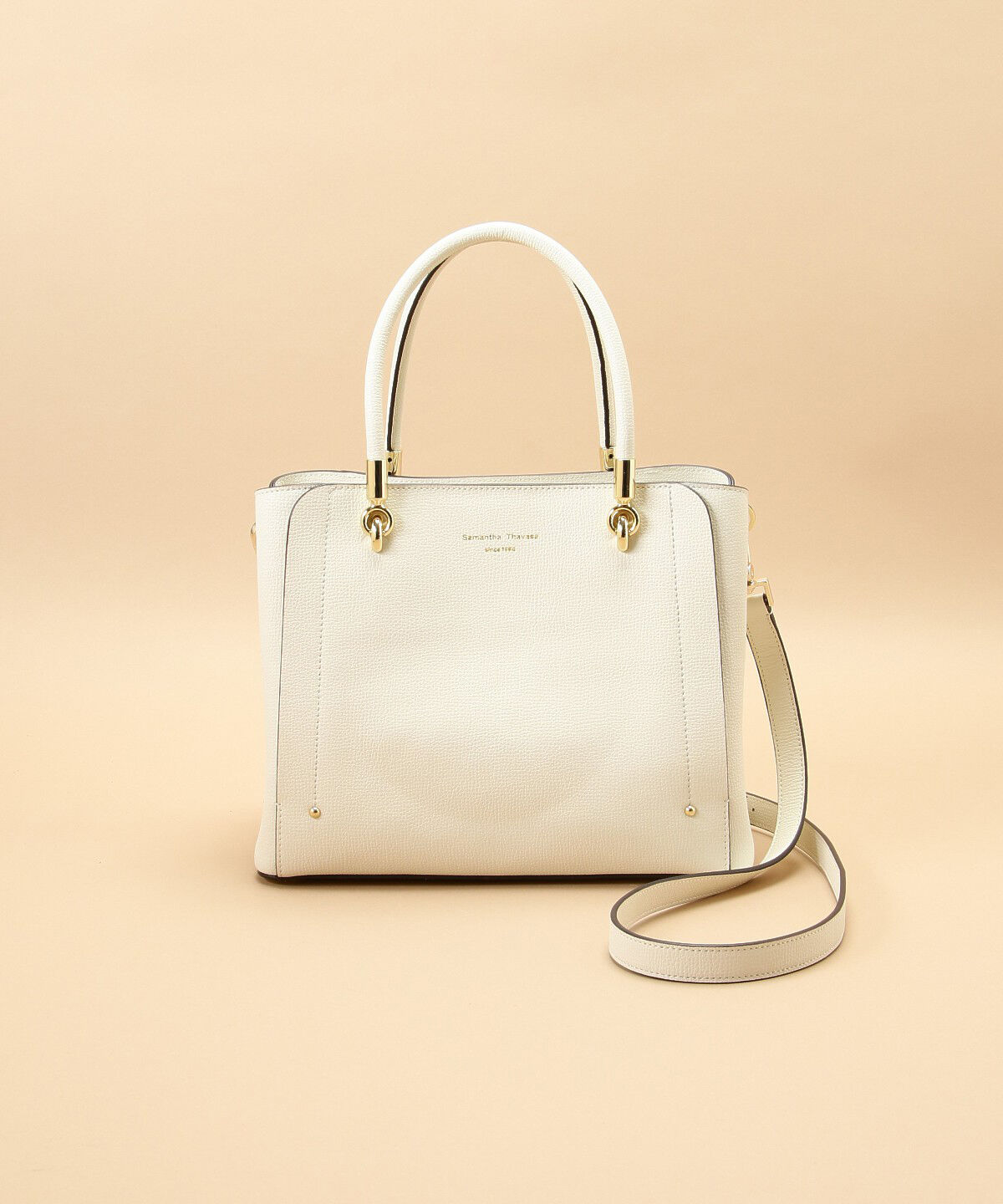 Samantha Thavasa「アベクトワ レザースクエアトートバッグ 小サイズ」|トートバッグ|