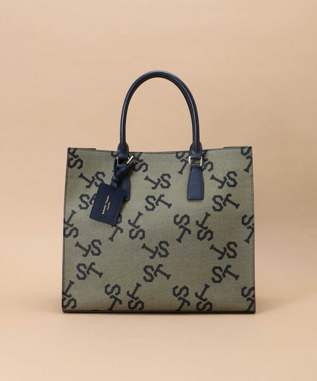 Samantha Thavasa「STヌーベルオレール トートバッグ 大サイズ」|トートバッグ|ネイビー