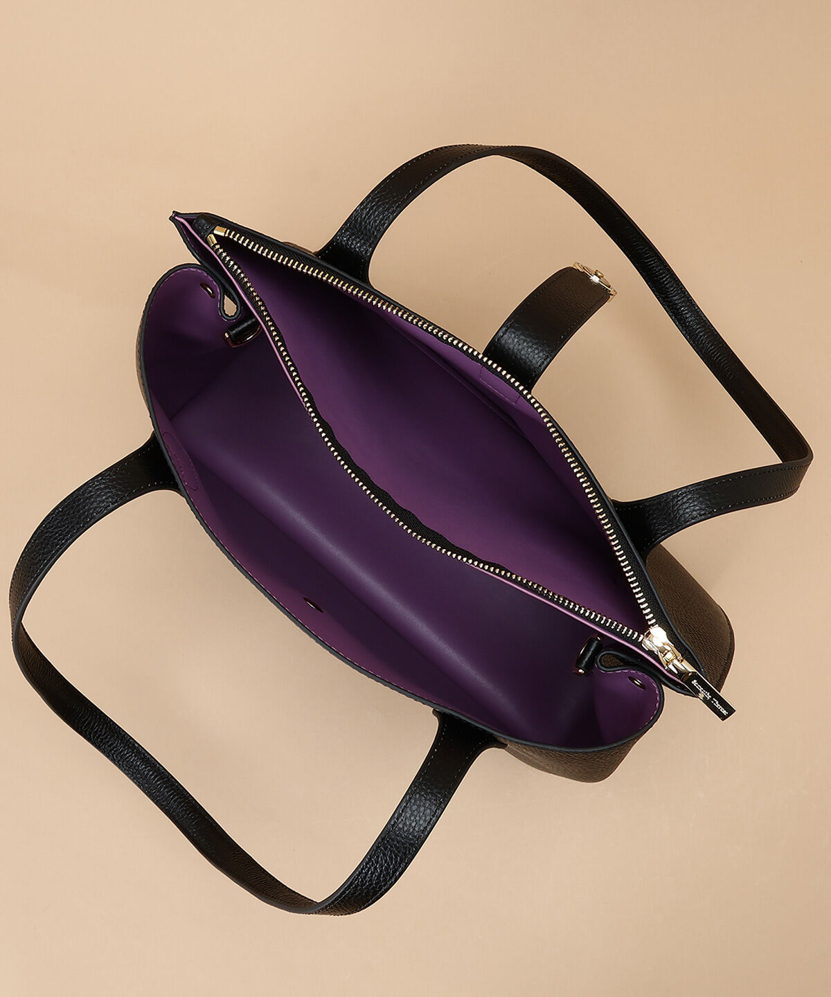 Samantha Thavasa「サークルモチーフスクエアレザートートバッグ 大サイズ」|トートバッグ|