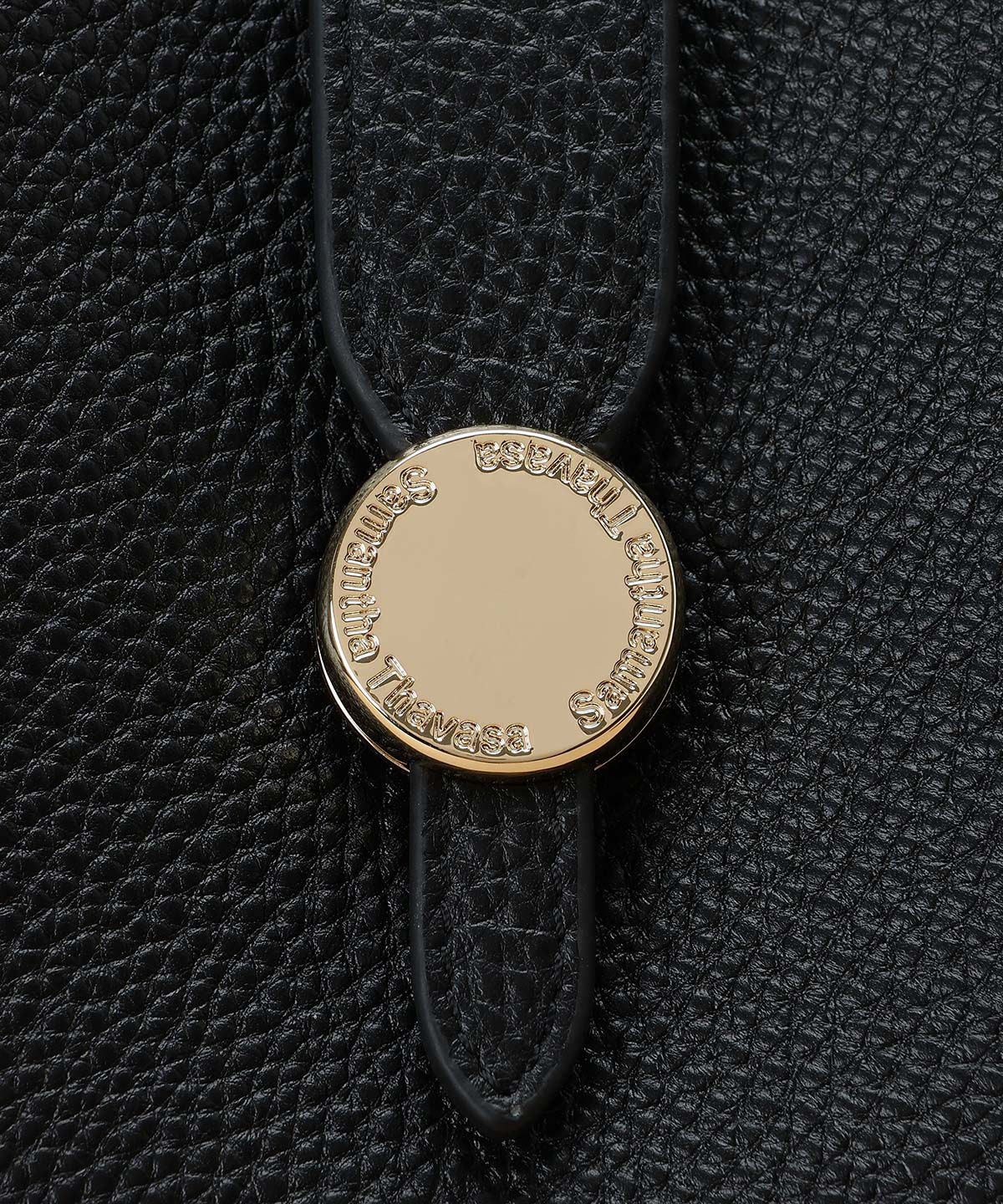 Samantha Thavasa「サークルモチーフスクエアレザートートバッグ 大サイズ」|トートバッグ|