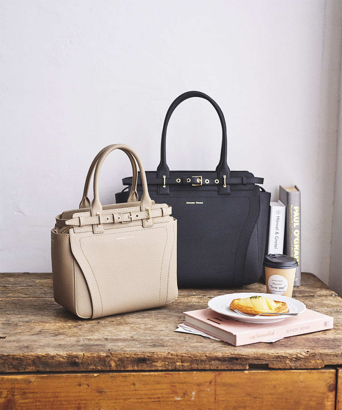 Samantha Thavasa「ベルトデザイン トートバッグ」|トートバッグ|