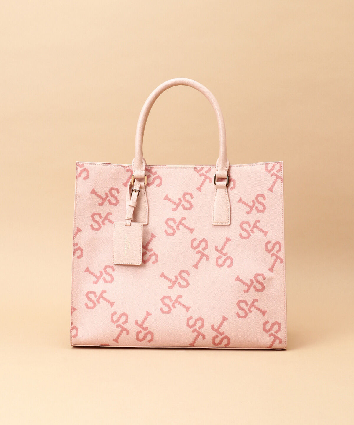 Samantha Thavasa「[パステル]STヌーベルオレール トートバッグ 大サイズ」|トートバッグ|ピンク