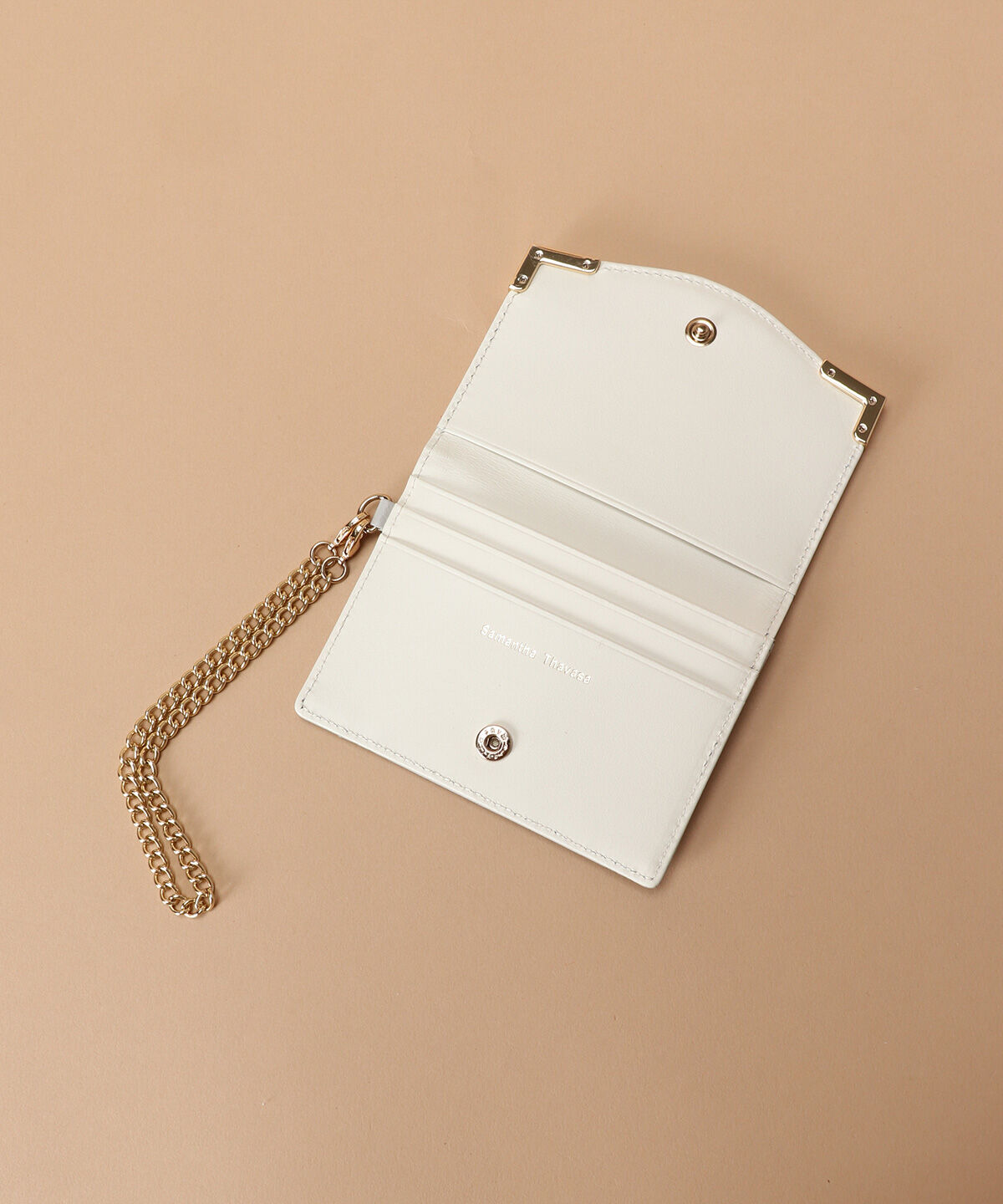 Samantha Thavasa「バイカラーエッジ パスケース」|定期入れ|