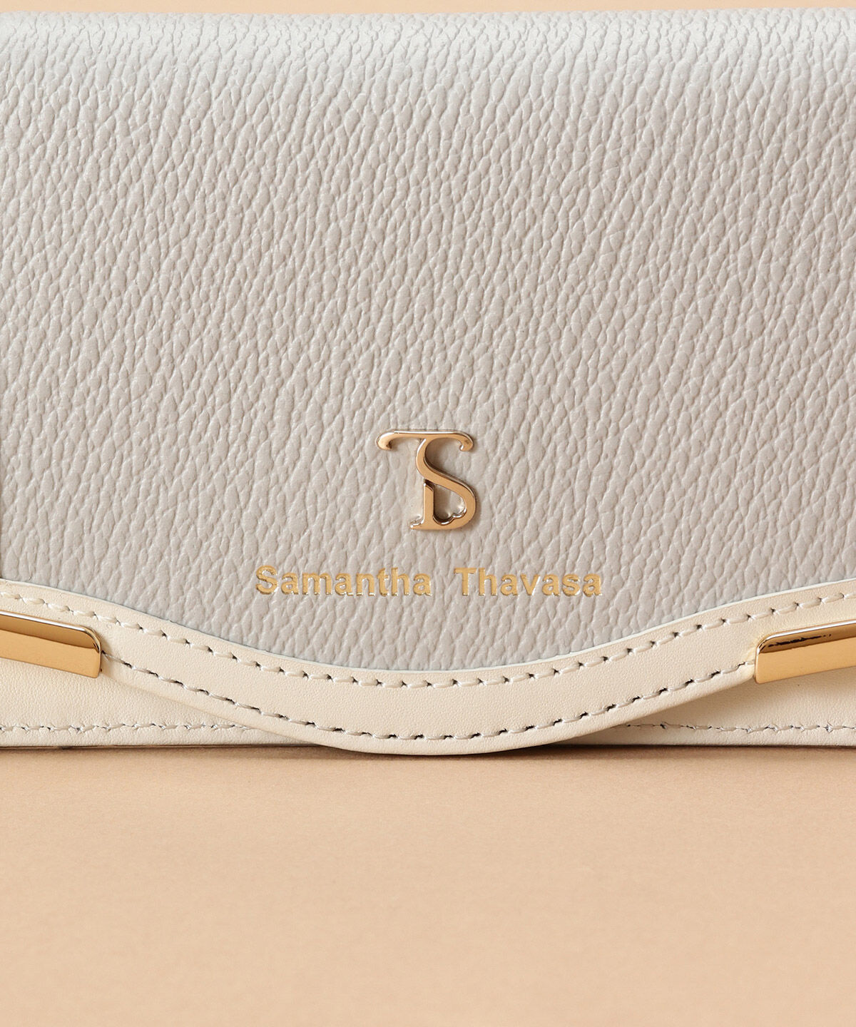 Samantha Thavasa「バイカラーエッジ パスケース」|定期入れ|