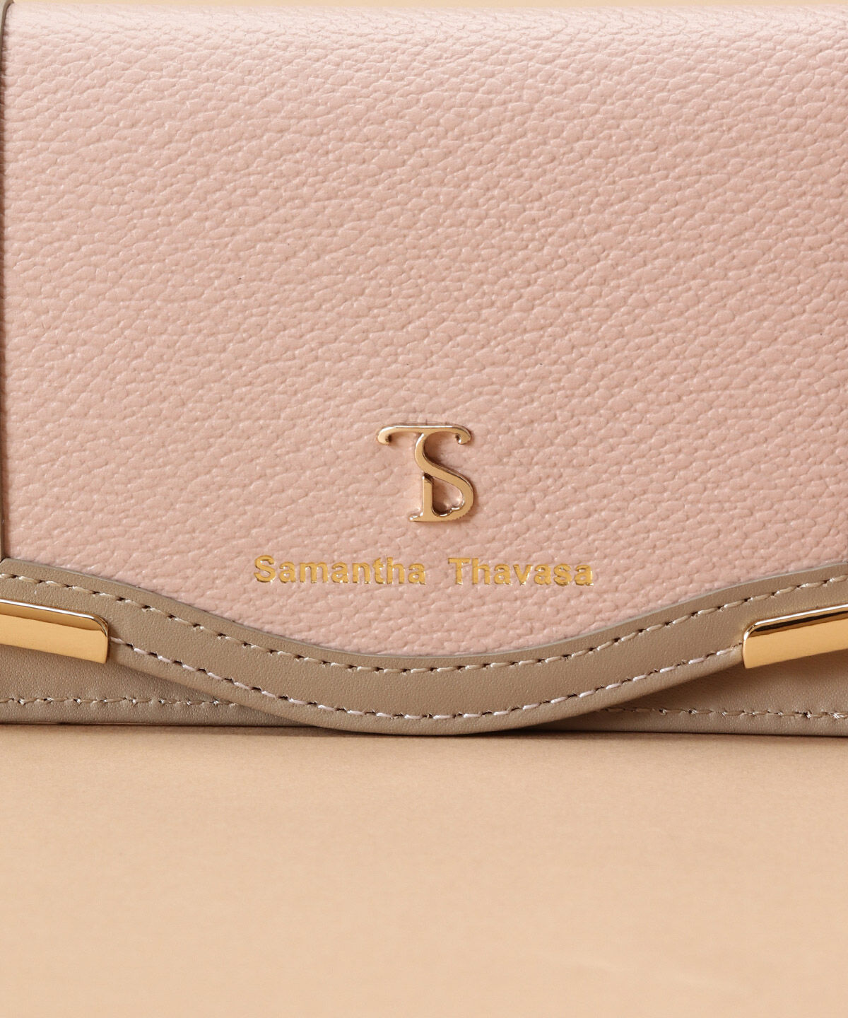 Samantha Thavasa「バイカラーエッジ パスケース」|定期入れ|