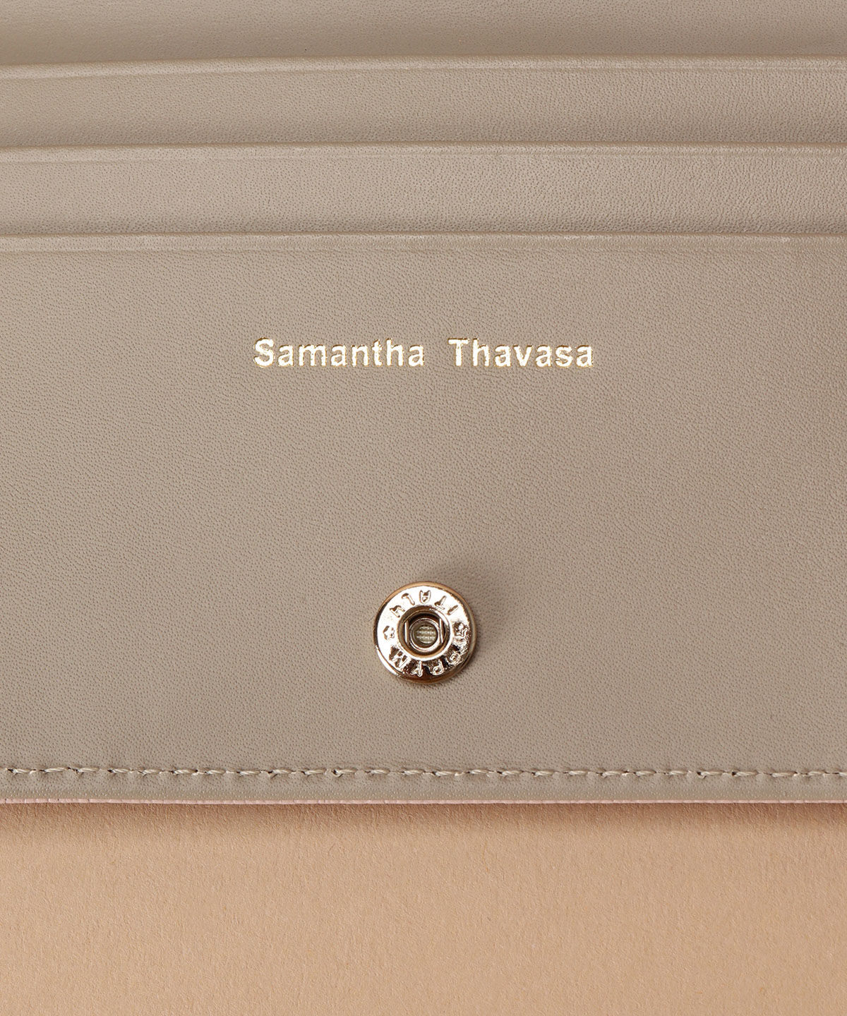 Samantha Thavasa「バイカラーエッジ パスケース」|定期入れ|