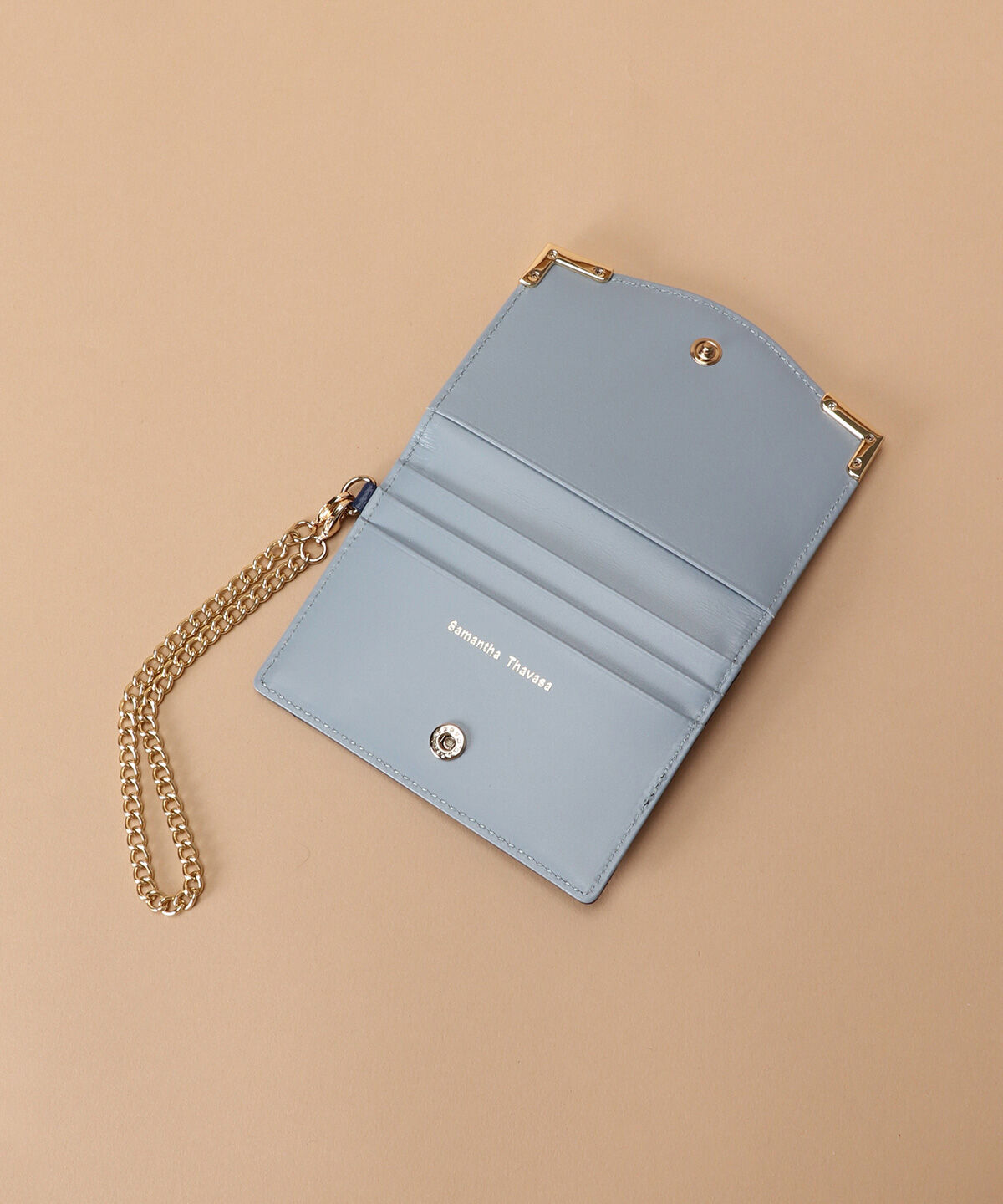 Samantha Thavasa「バイカラーエッジ パスケース」|定期入れ|