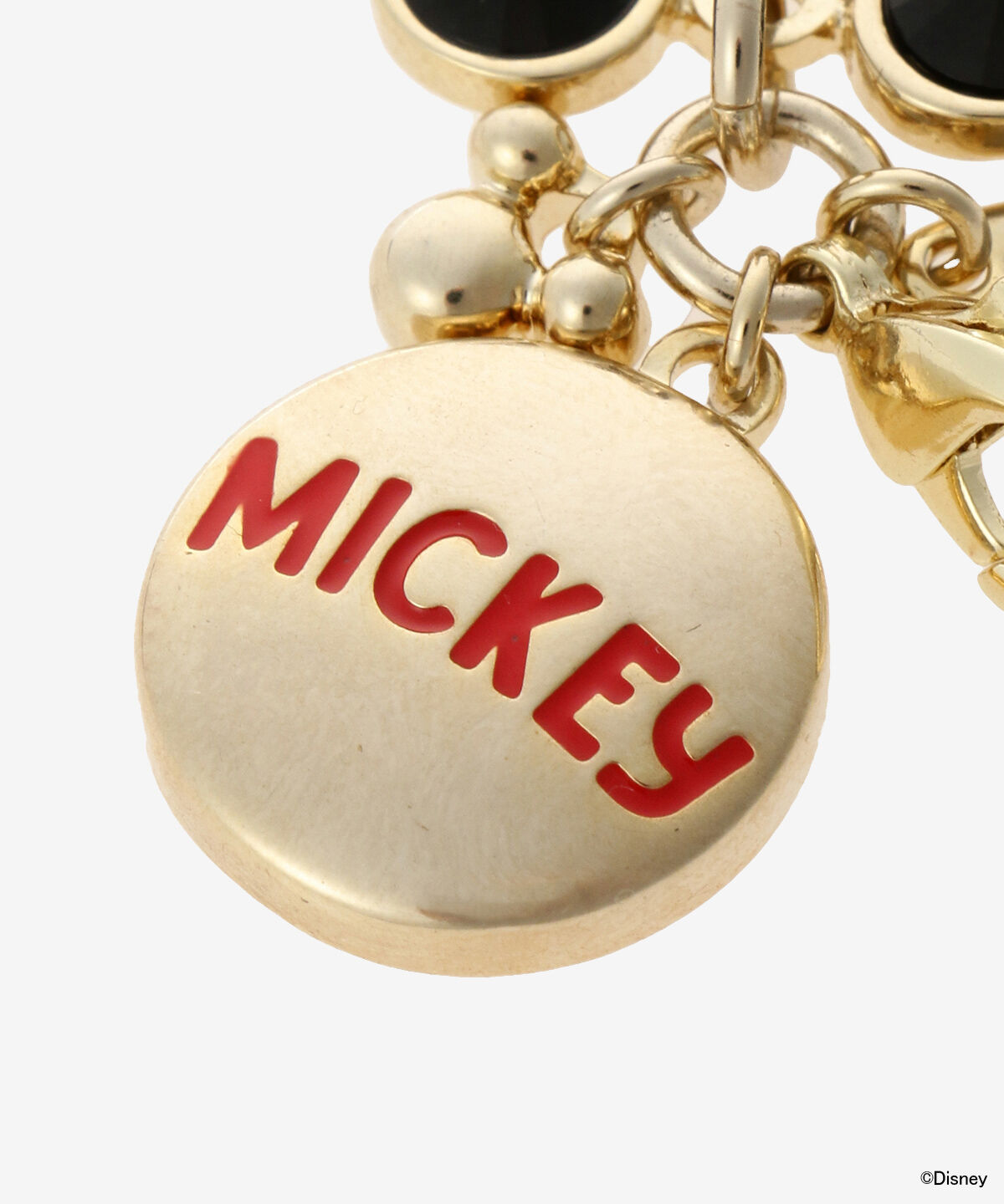 Samantha Thavasa「「ミッキー」コレクション ファスナーチャーム（シルエット）」|チャーム・キーホルダー|