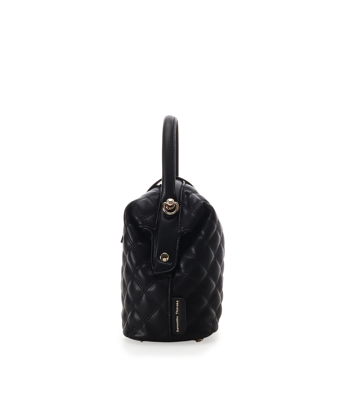 Samantha Thavasa「ラウンド型キルティング ワンハンドルバッグ 大サイズ」|ハンドバッグ|