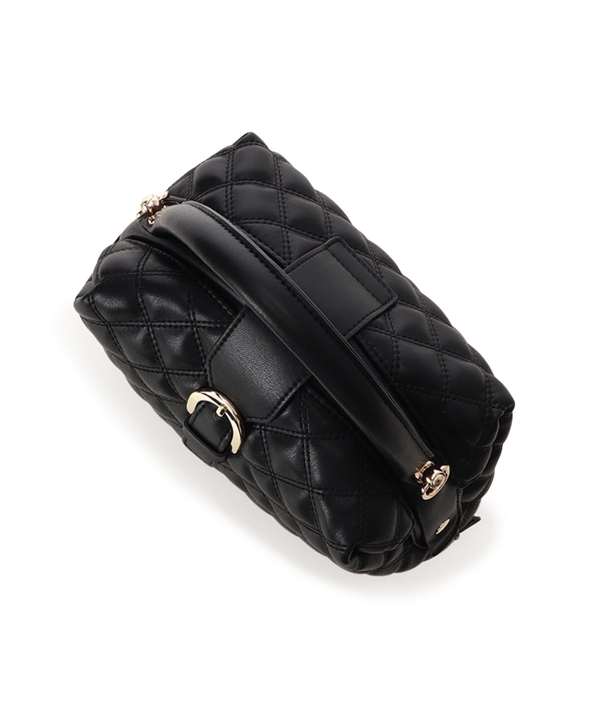 Samantha Thavasa「ラウンド型キルティング ワンハンドルバッグ 大サイズ」|ハンドバッグ|