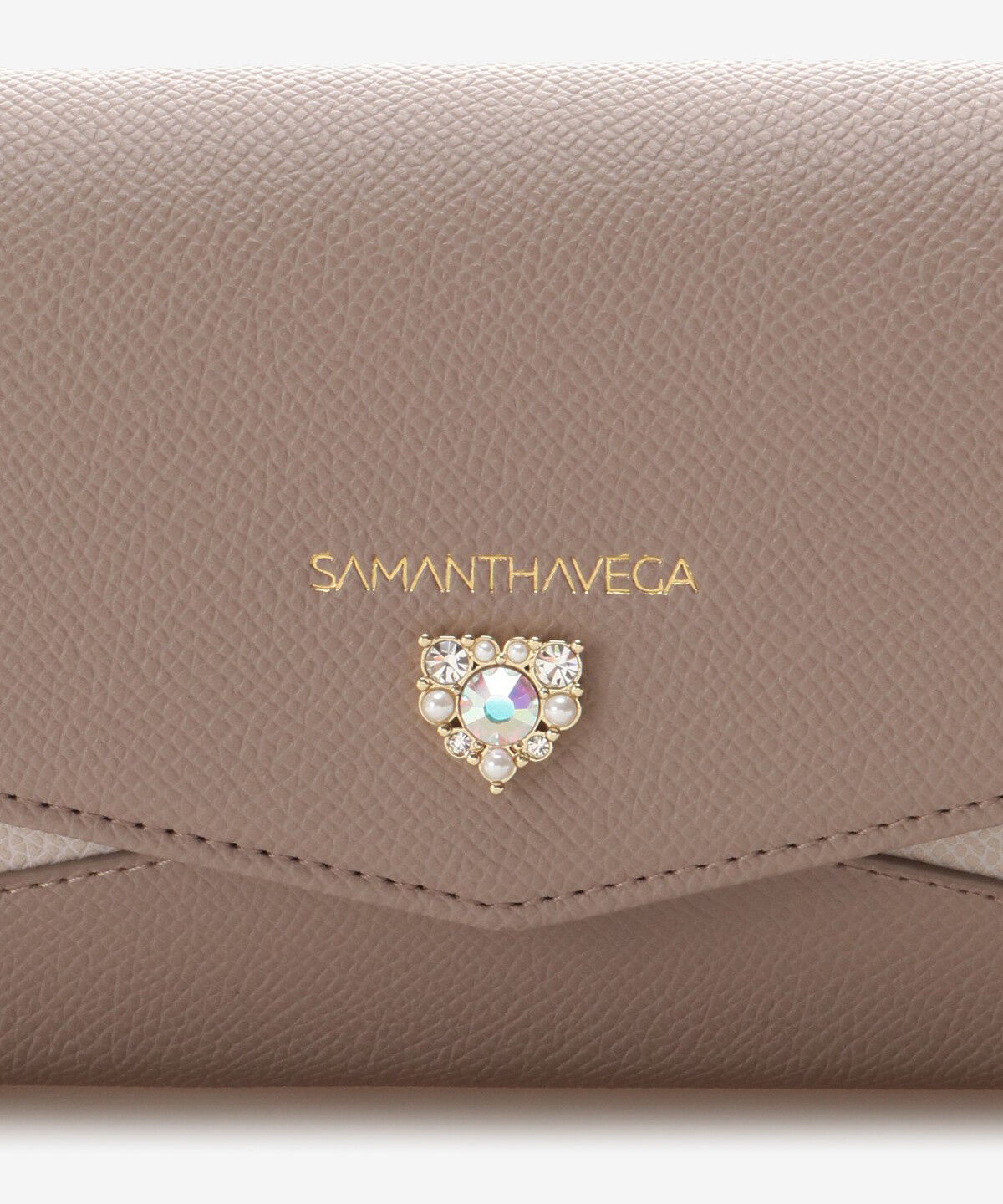 Samantha Vega「ハートビジュー付き長財布」|財布|