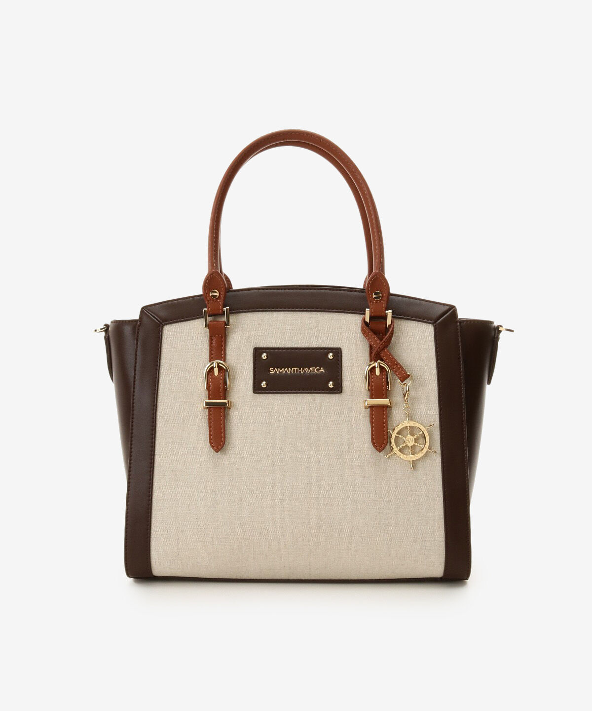 Samantha Vega「マリンモチーフトートバッグ」|トートバッグ|ブラウン