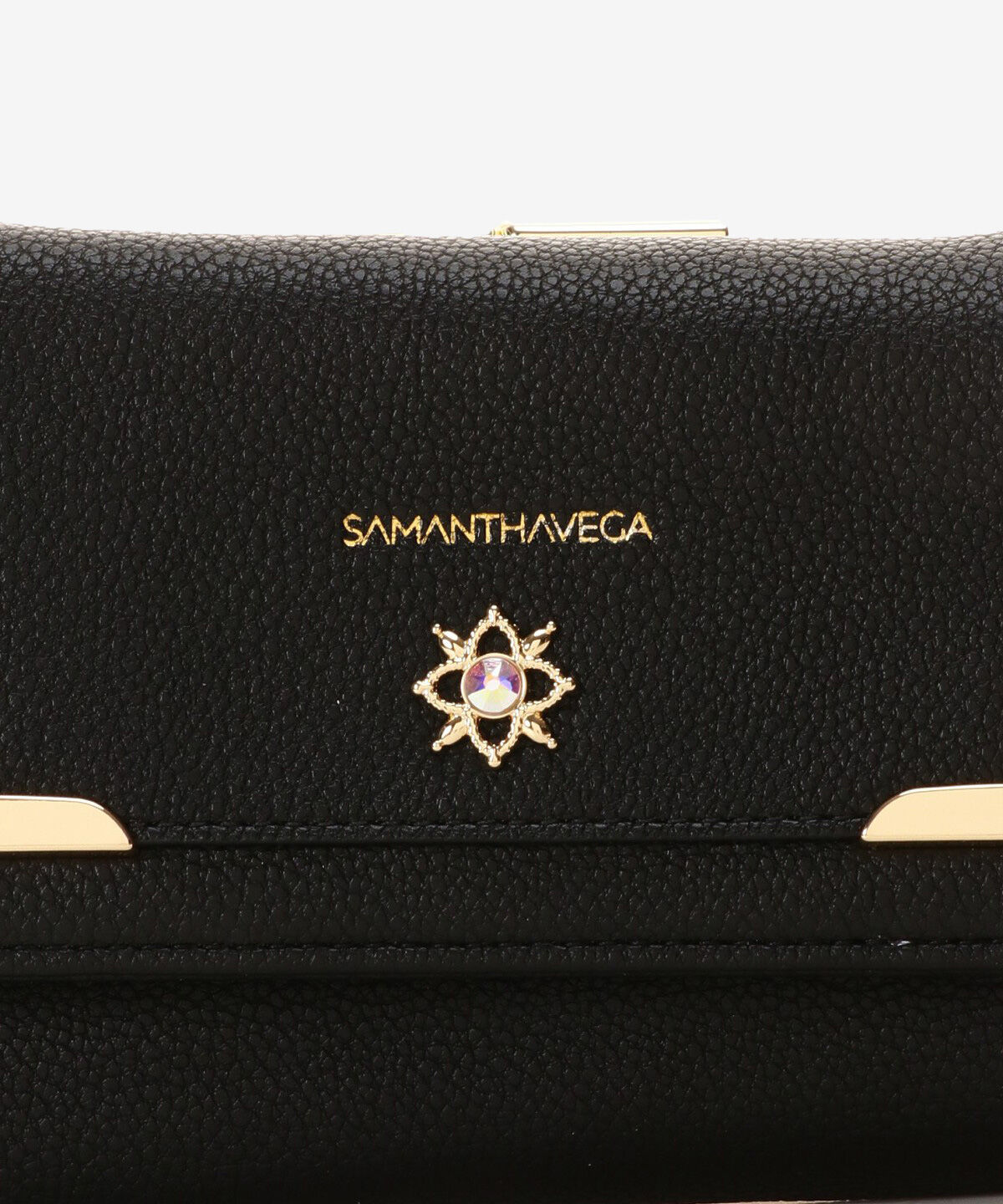 Samantha Vega「シンプルビジュー折財布」|財布|