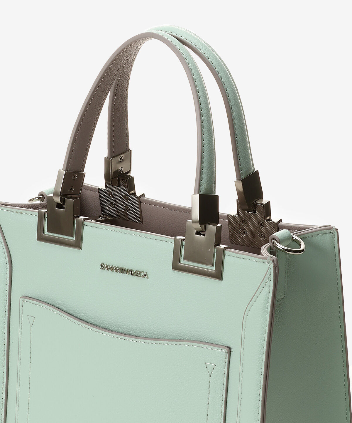 Samantha Vega「シンプルBOXトートバッグ (小)」|ハンドバッグ|