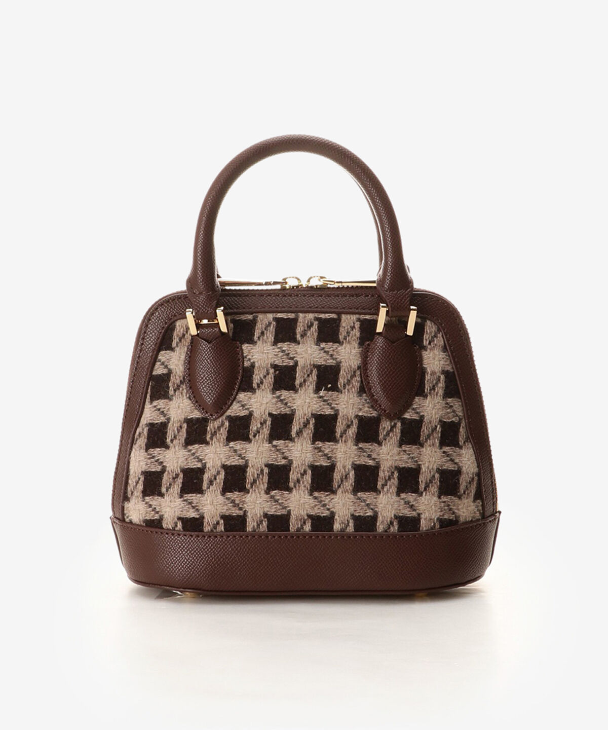 Samantha Vega「チェックラインハンドバック」|ハンドバッグ|