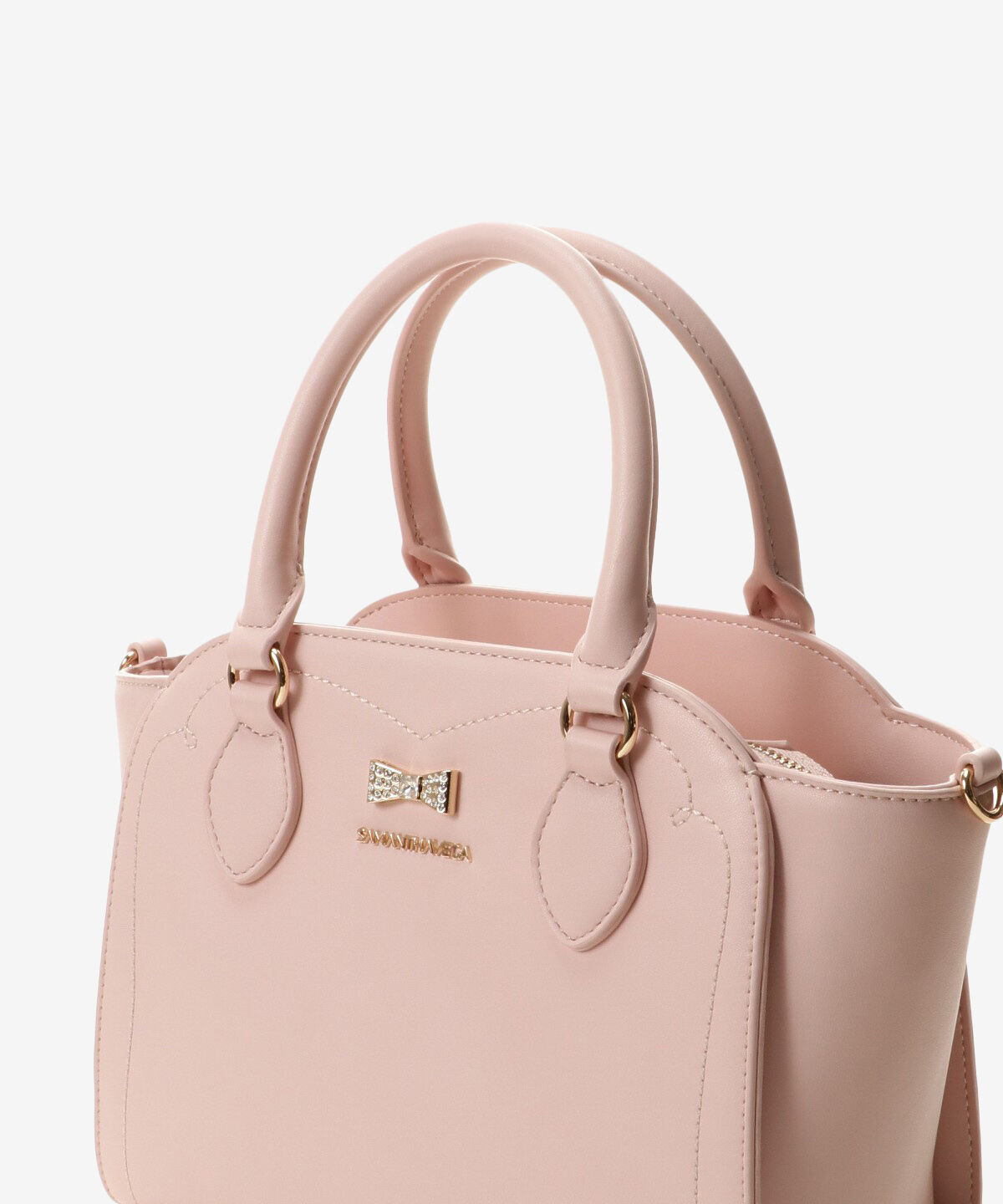 Samantha Vega「ビジューリボントートバッグ」|ハンドバッグ|