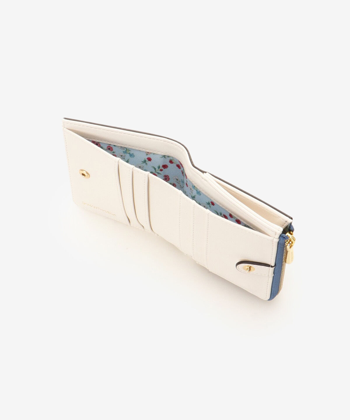 Samantha Vega「デニム調ミニマム折財布」|財布|