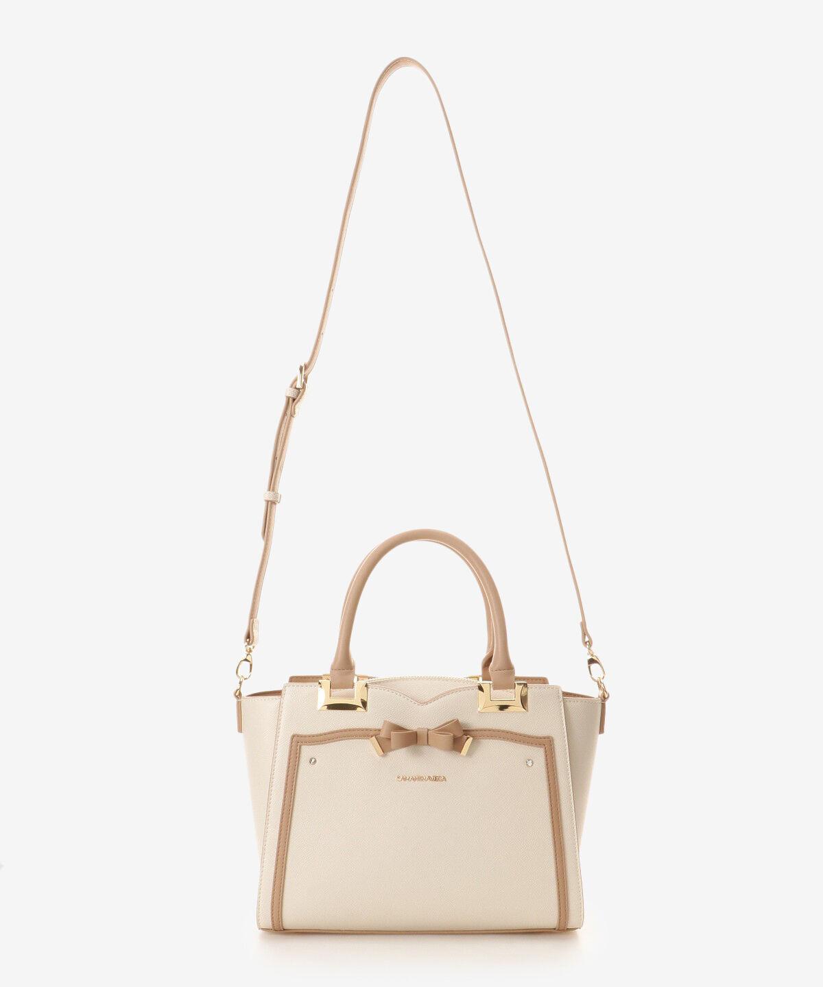 Samantha Vega「ソリッドリボントートバッグ」|ハンドバッグ|