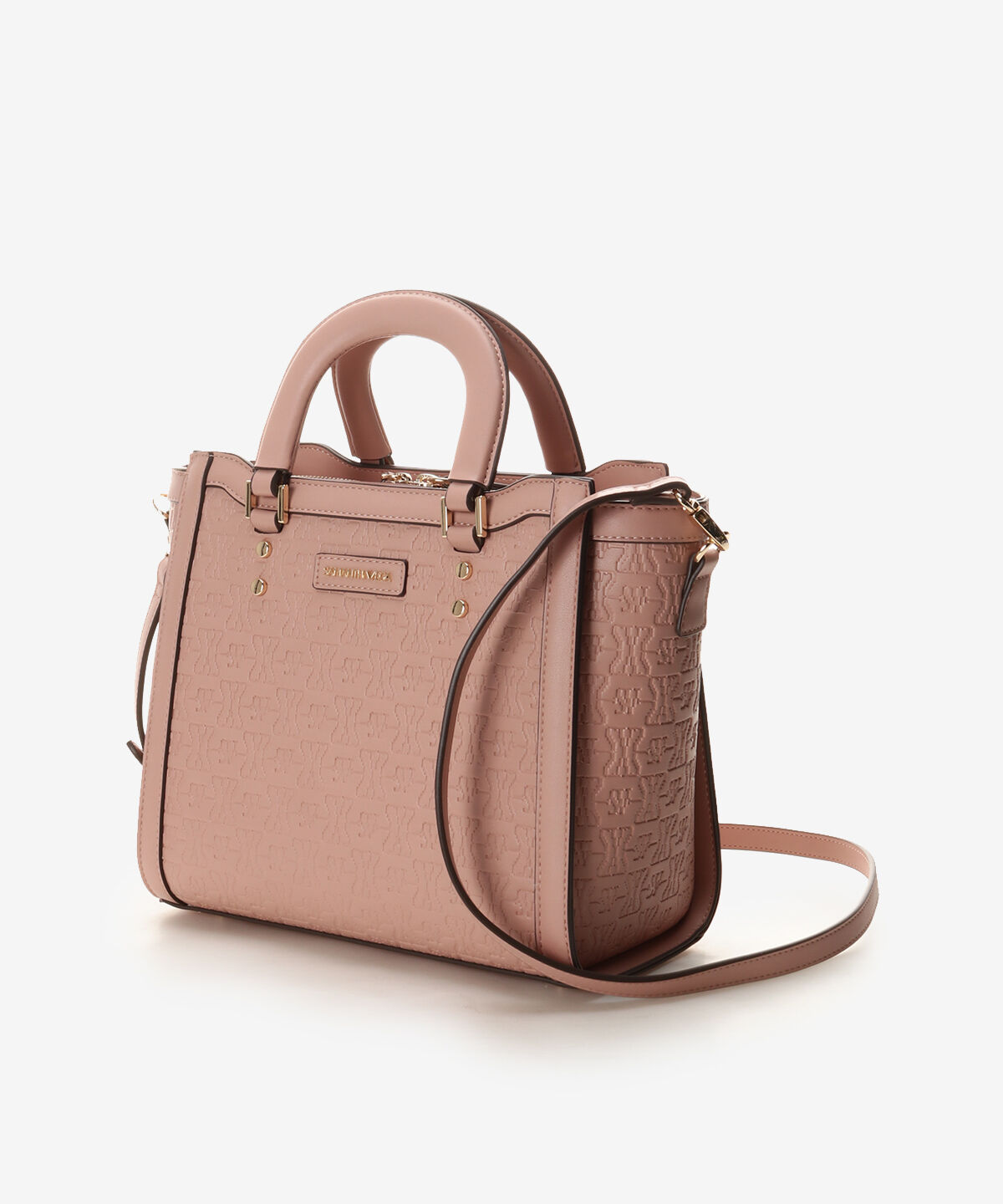 Samantha Vega「エンボスポイントステッチハンドバッグ」|ハンドバッグ|