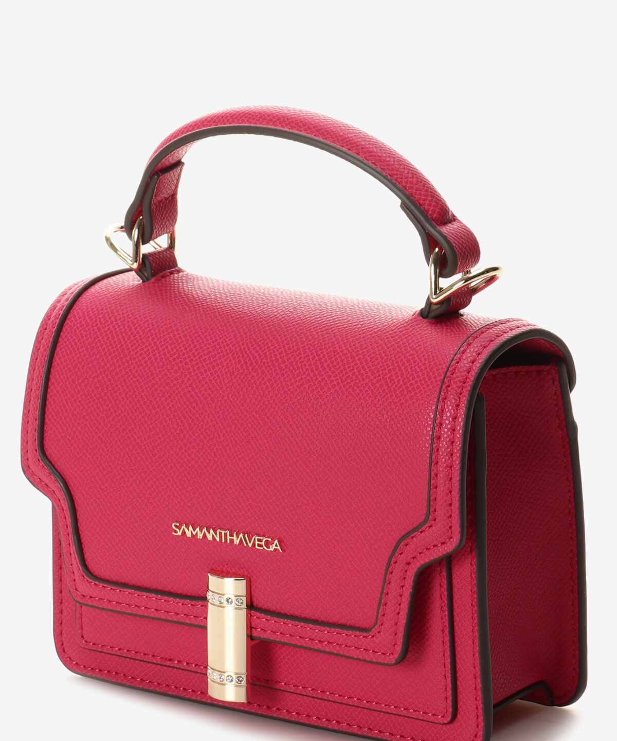 Samantha Vega「サイドビジューワンハンドルショルダーバッグ」|ショルダー・メッセンジャー|