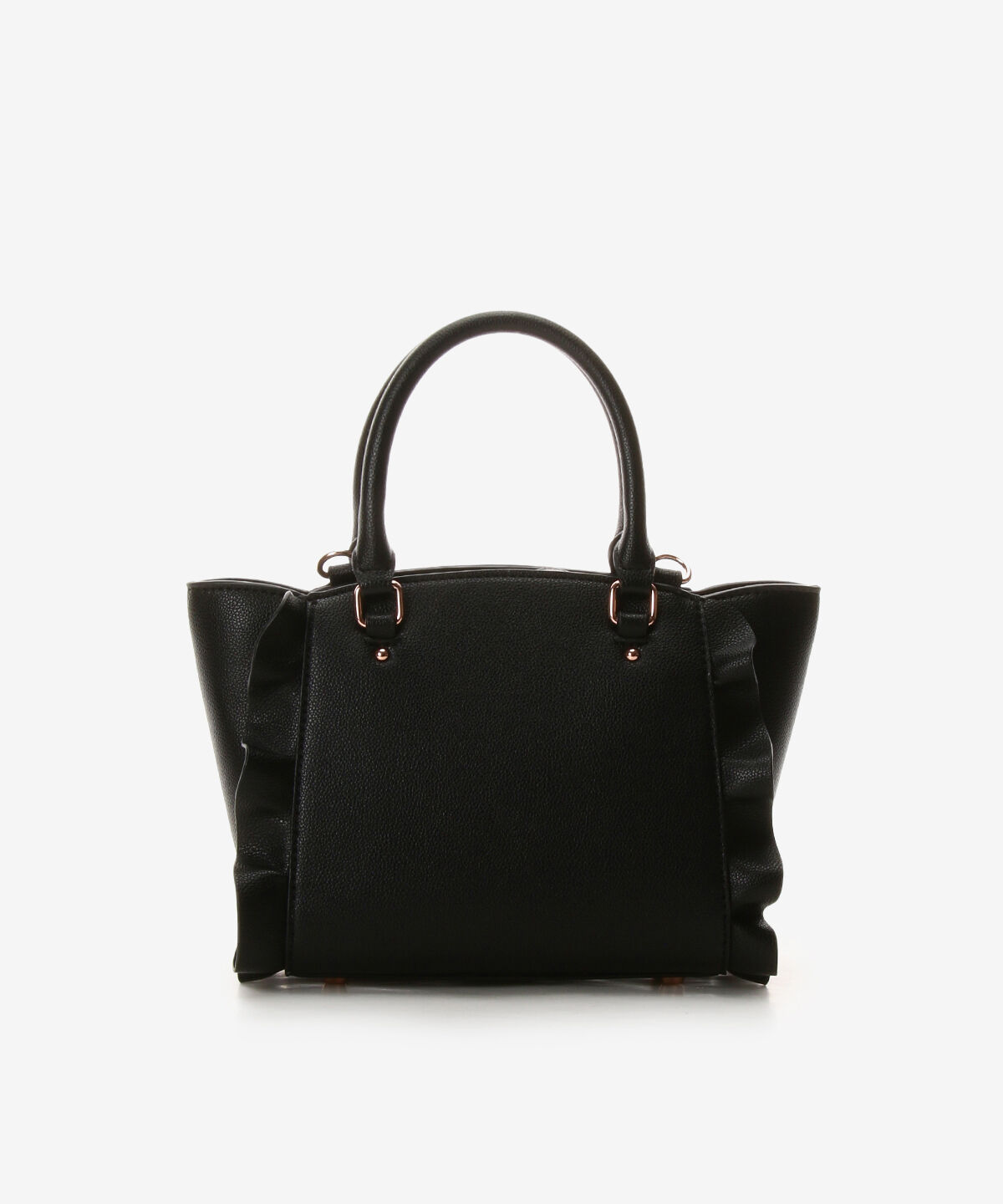 Samantha Vega「レースアップハートビジューフラッタ―(小)」|ハンドバッグ|