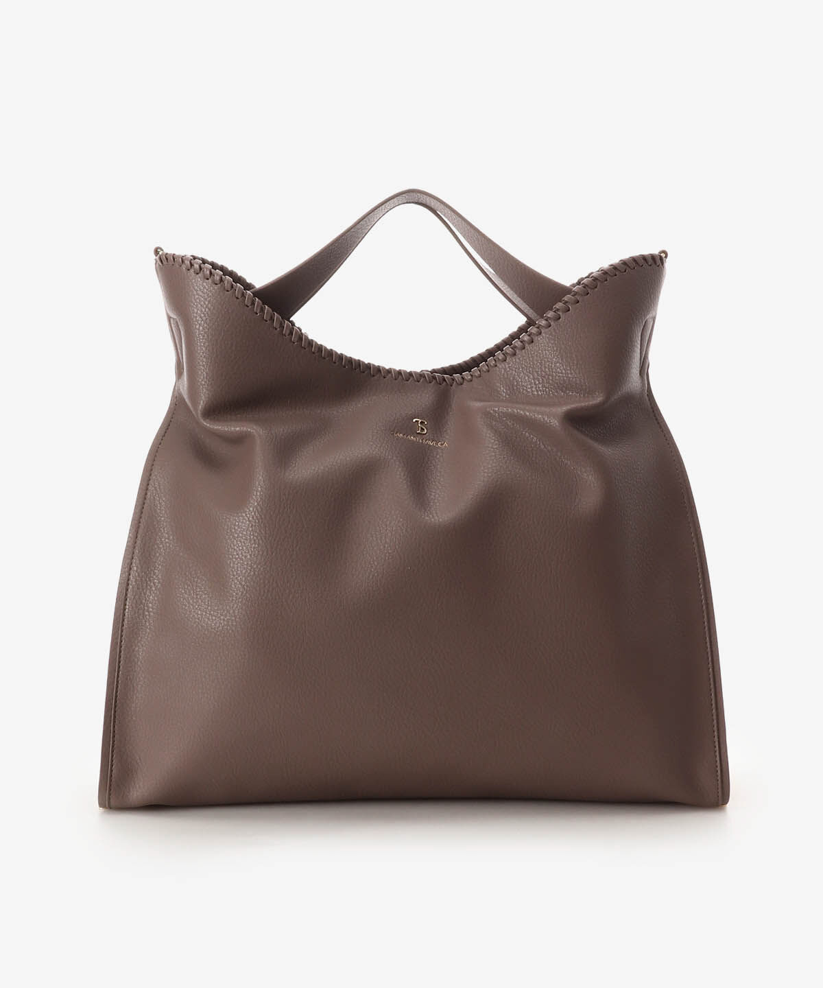 Samantha Vega「２WAYスクエアトートバッグ」|トートバッグ|グレージュ