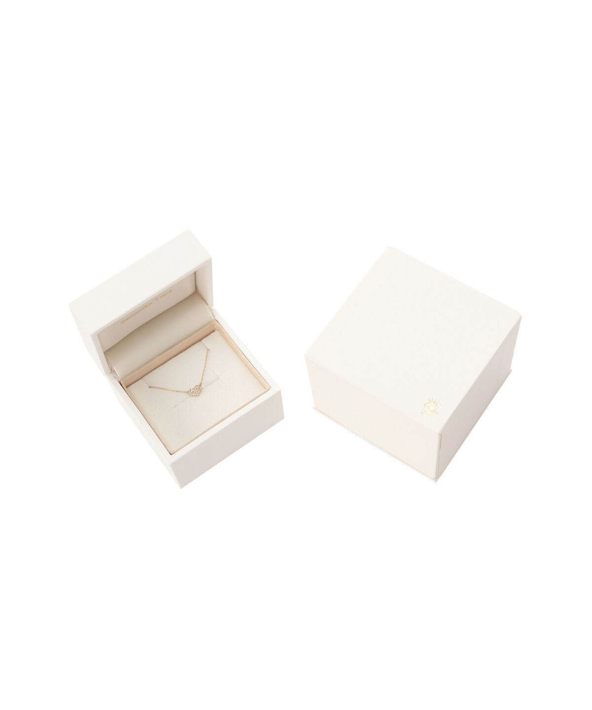 Samantha Tiara「K18 YG パーフェクトハートインフィニティネックレス（小）」|ネックレス|