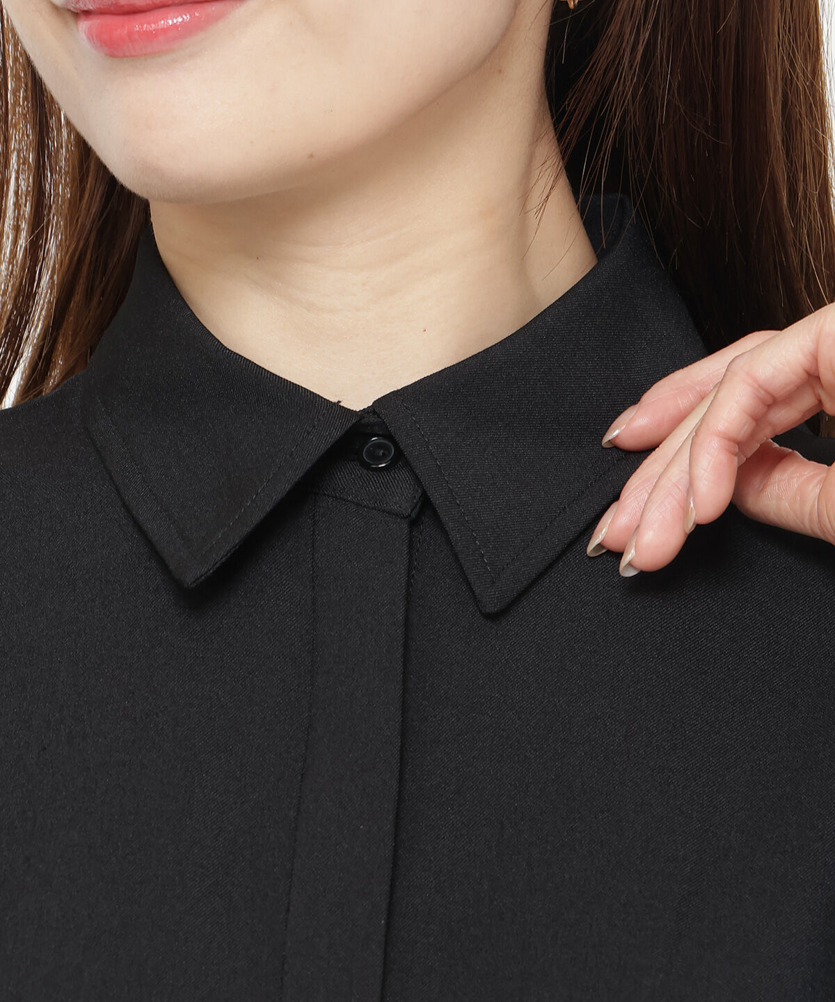 アンドクチュール「アシメラッフルフリルバックリボンワンピース」|ワンピース|