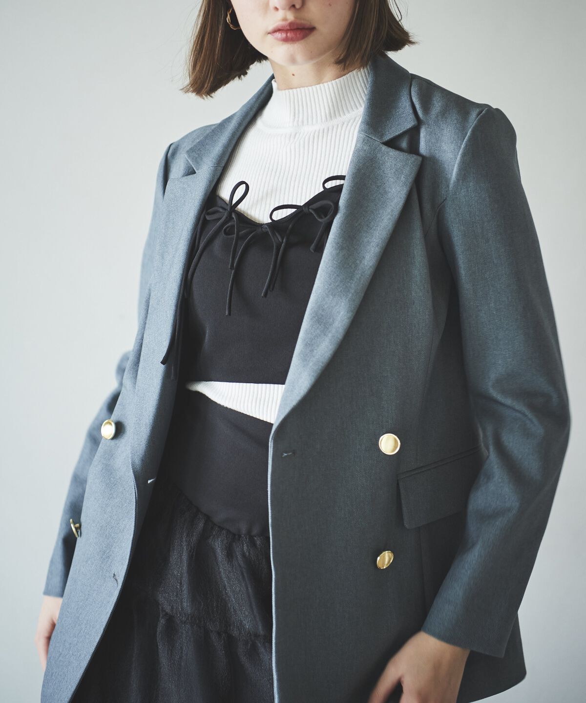 アンドクチュール「ダブルジャケット」|テーラードジャケット|