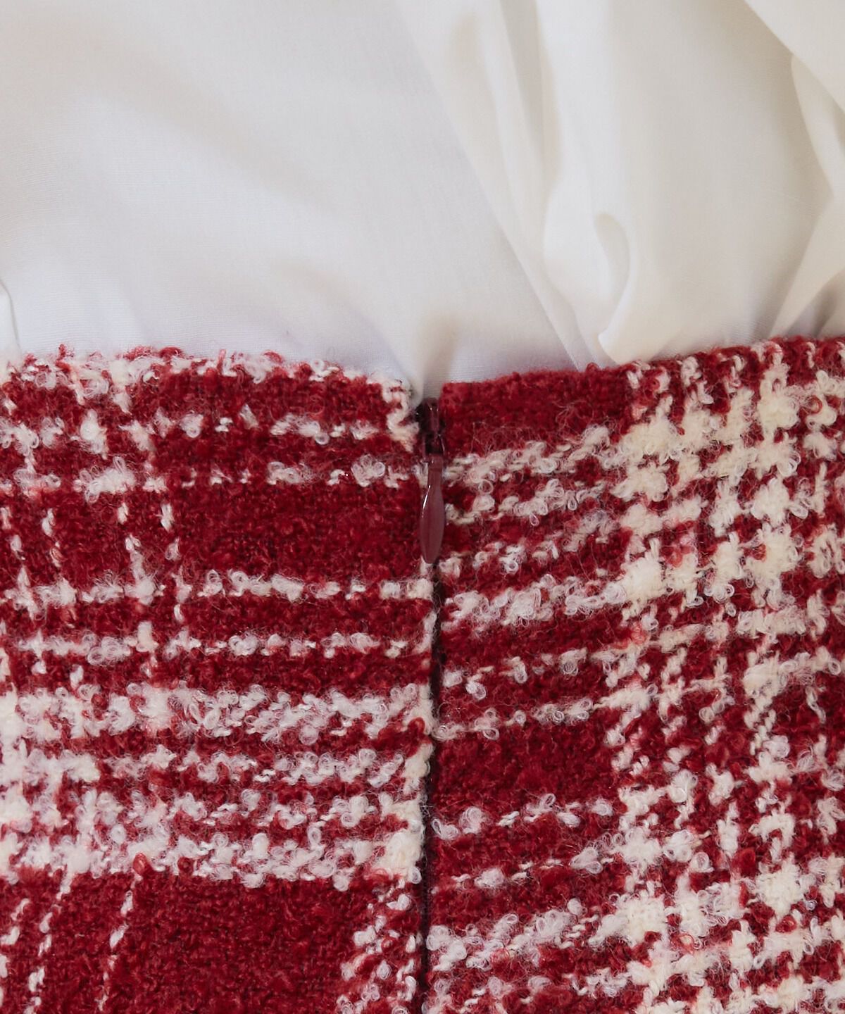 REDYAZEL「ブークレチェックミニスカート」|フレア|