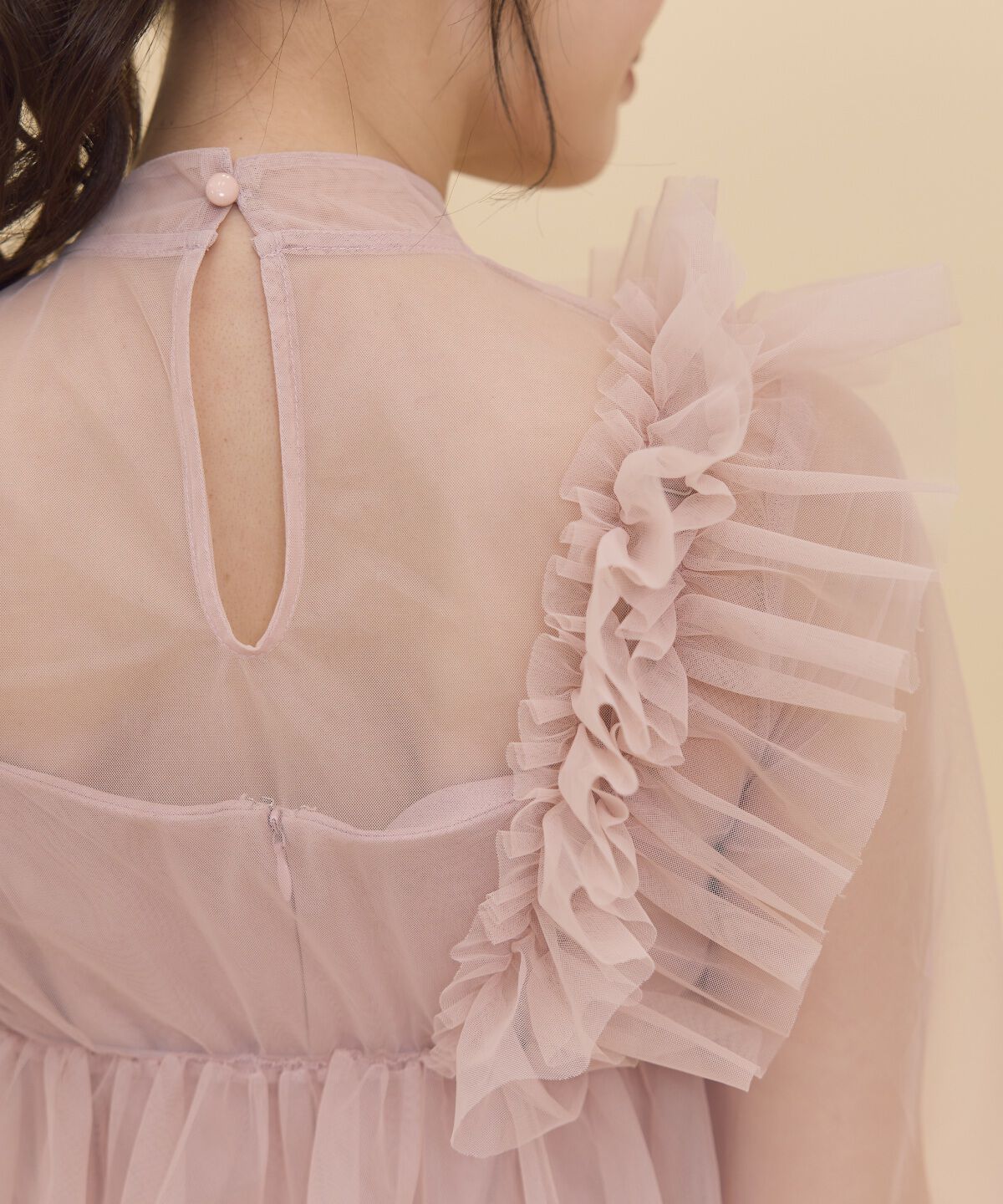 REDYAZEL「チュールレイヤードワンピース」|ワンピース|