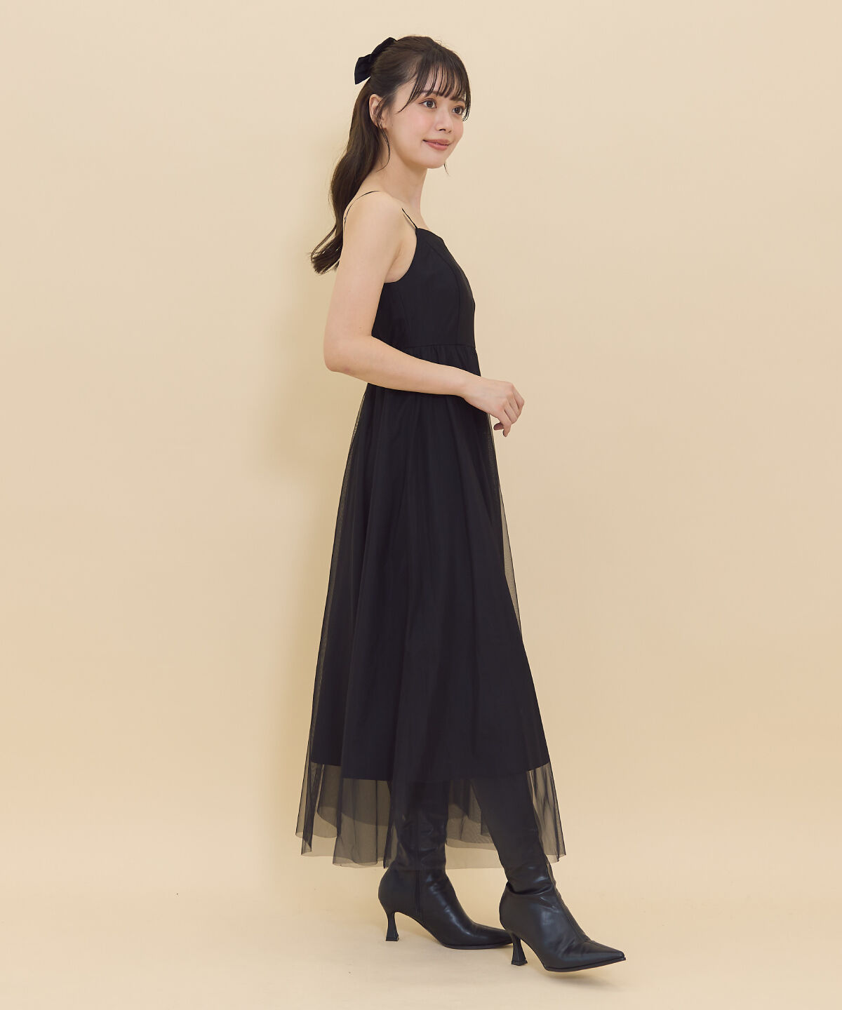 REDYAZEL「チュールレイヤードワンピース」|ワンピース|