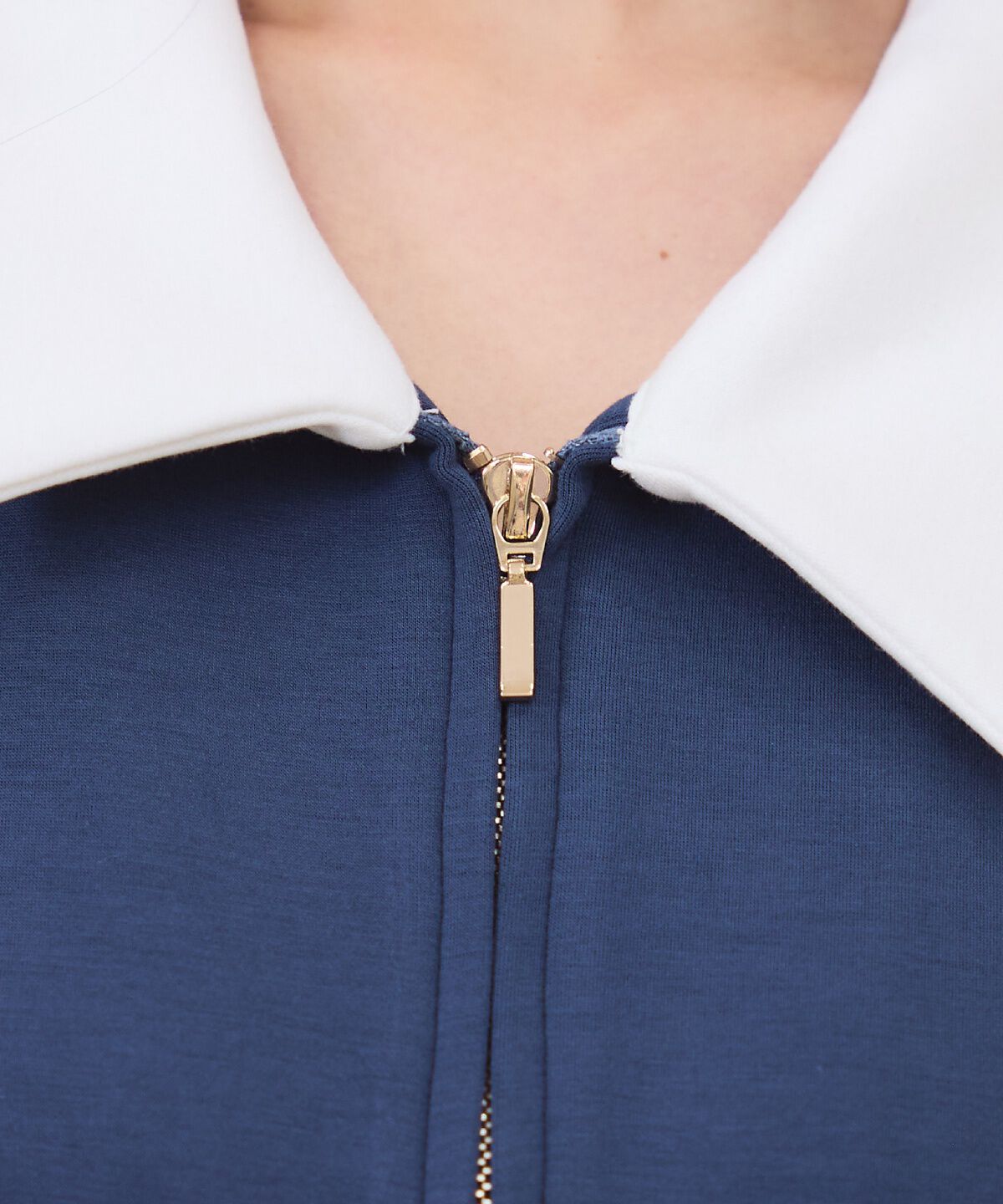 REDYAZEL「襟付きダンボールロングワンピース」|ワンピース|