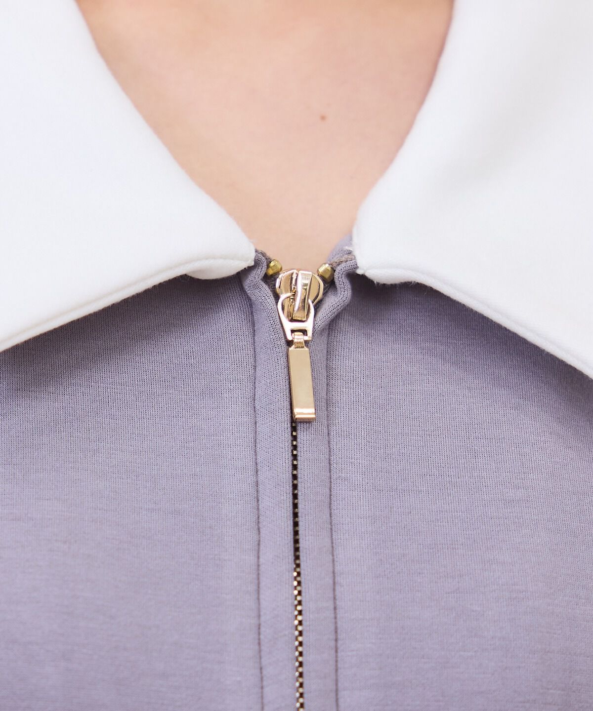 REDYAZEL「襟付きダンボールロングワンピース」|ワンピース|